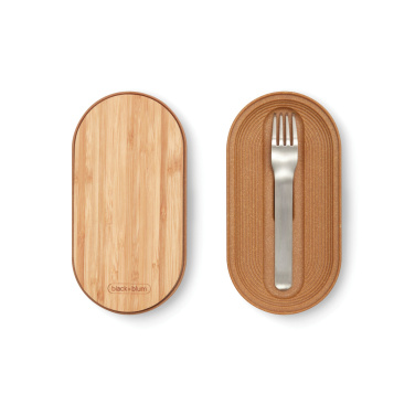 Лого трейд pекламные продукты фото: Двойной контейнер для бенто из нержавеющей стали Black+Blum