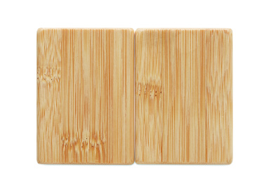 Логотрейд pекламные подарки картинка: Bamboo salt & pepper set