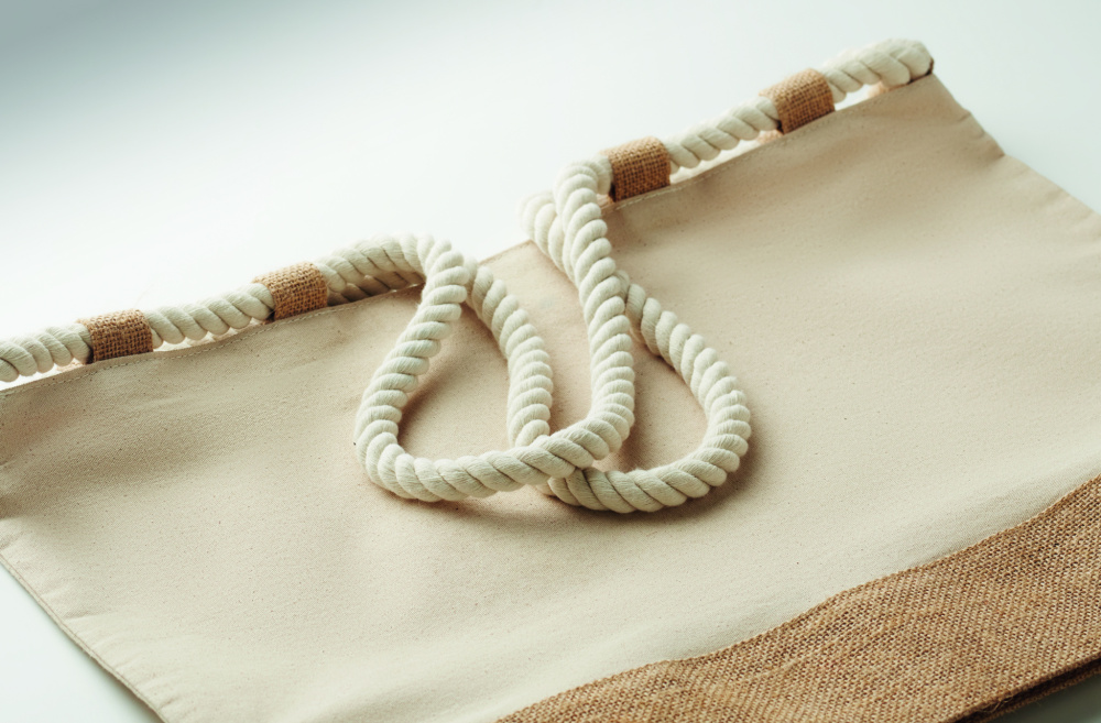 Логотрейд pекламные cувениры картинка: Canvas beach bag