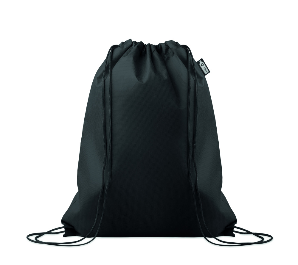 Лого трейд pекламные подарки фото: Drawstring bag RPET non-woven