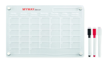 Лого трейд бизнес-подарки фото: Magnetic acrylic planner