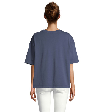 Логотрейд pекламные cувениры картинка: BOXY WOMEN T-SHIRT OVERSIZE
