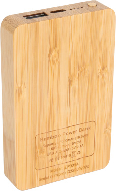 Логотрейд бизнес-подарки картинка: Power Bank 5000 мАч с подсвечиваемым логотипом