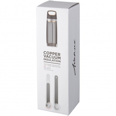 Logotrade kampanjprodukter bild: Valhalla 600 ml vakuumisolerad sportflaska i koppar
