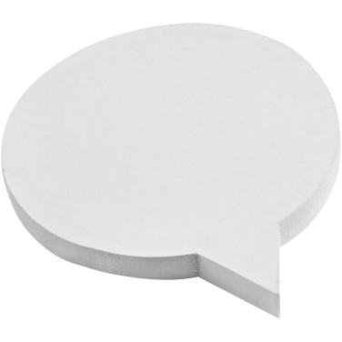 Logotrade profilreklam bild: Sticky-Mate® pratbubbelformade klisterlappar av återvunnet material