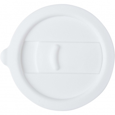 Logotrade reklamprodukter bild: Java keramisk termos med silikonfolie och plastlock, 330 ml