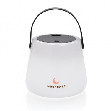 Logotrade profilreklam bild: SolarGlow USB återuppladdningsbar outdoor-lampa RCS plast