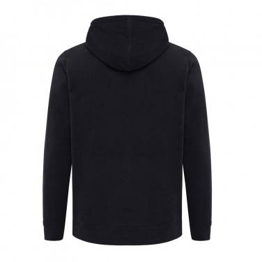 Logotrade profilprodukter bild: Iqoniq Trivor microfleece hoodie i återvunnen polyester