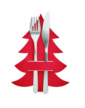 Logotrade profilreklam bild: Bestick hållare i RPET filt