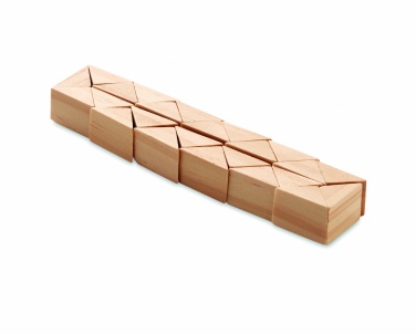 Logotrade kampanjprodukter bild: Träpussel/hjärnspöke i trä