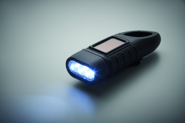 Logotrade kampanjprodukter bild: Ficklampa solcell och dynamo