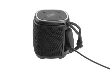 Logotrade reklamprodukter bild: Bluetooth-högtalare HERMON Schwarzwolf