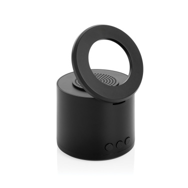 Logotrade reklamprodukter bild: Magpulse RCS återvunnen plast 3W högtalare med magnetisk hål