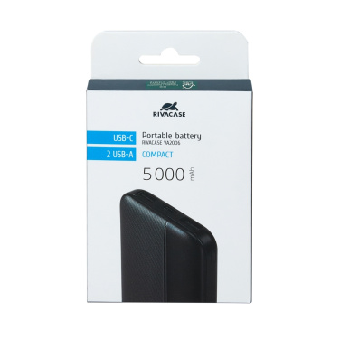 Logotrade presentreklam bild: Powerbank VA2006 5000 mAh RIVACASE